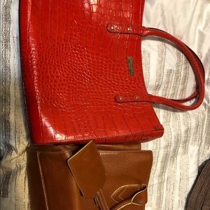 Kate spade red purse